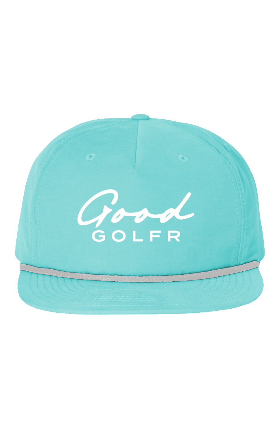 Good Golfr Tee Black Logo Hat