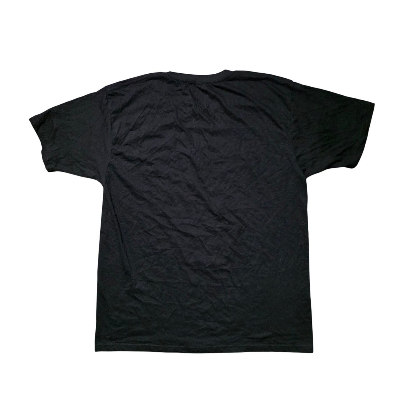 Nirvana Smiley Face Graphic T-Shirt Men’s L Black Rock Band Tee
