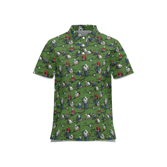 Dude where's my ball Performance Golf Polo