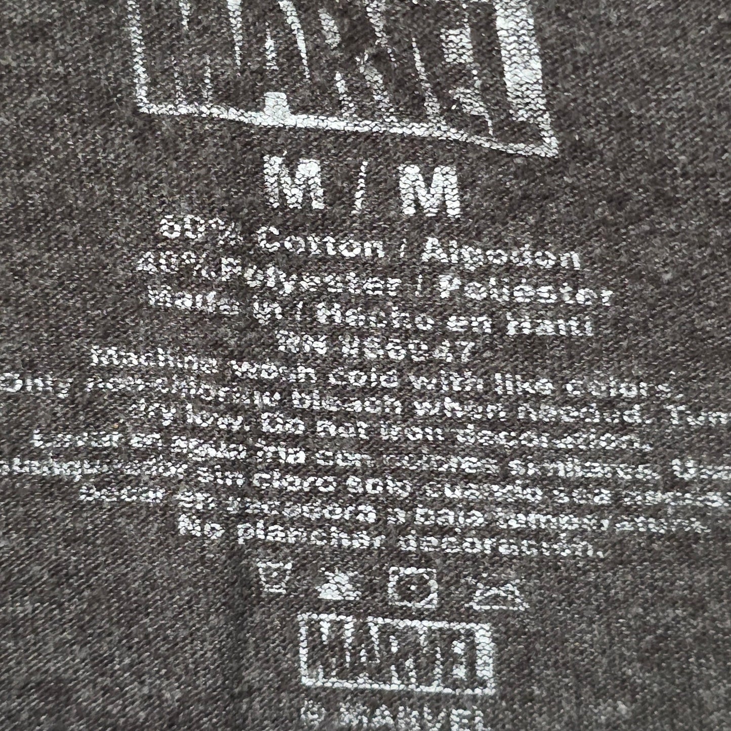 Marvel Comics Group Graphic T-Shirt Men’s M Gray Superhero Comic Print Tee