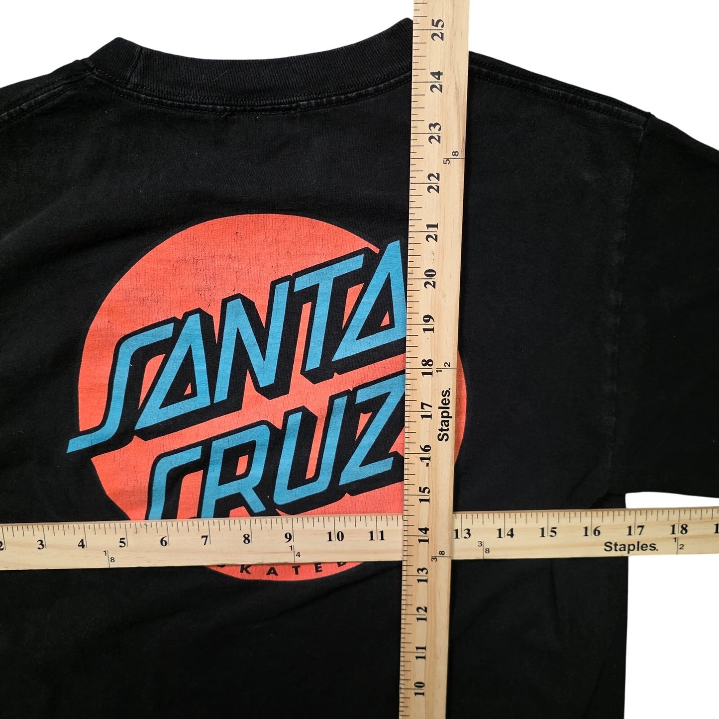 Santa Cruz Skateboards Logo T-Shirt Men’s S Black