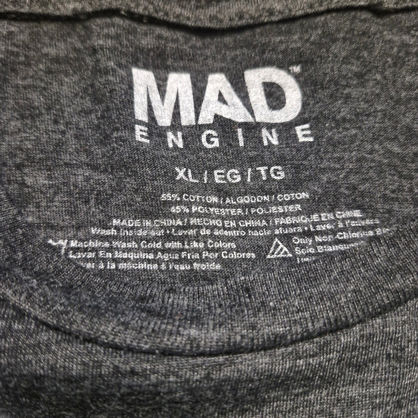Men’s “Gaming Makes Me Happy” T-Shirt XL Gray Funny Graphic Tee