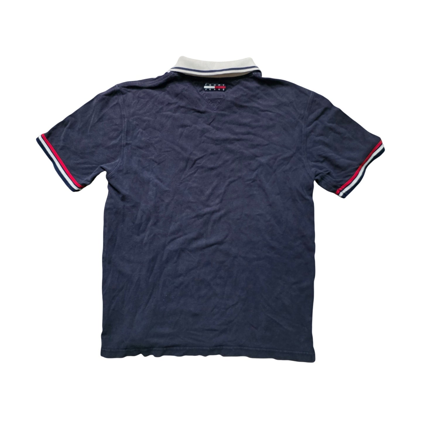 Vintage Tommy Jeans Workshop Flag Polo Shirt Men’s L
