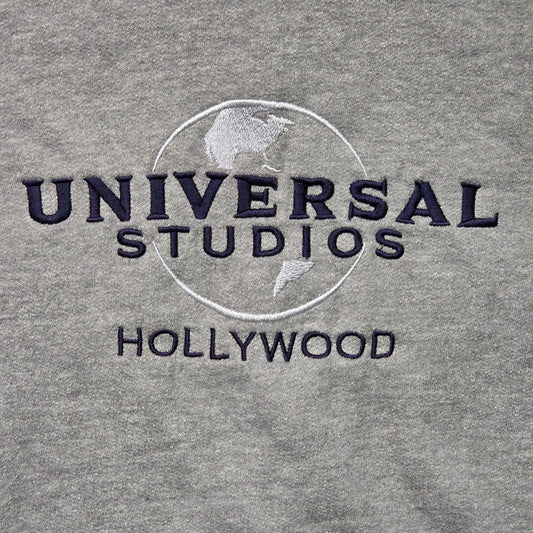 Universal Studios Hollywood Pullover Hoodie Men’s M Gray