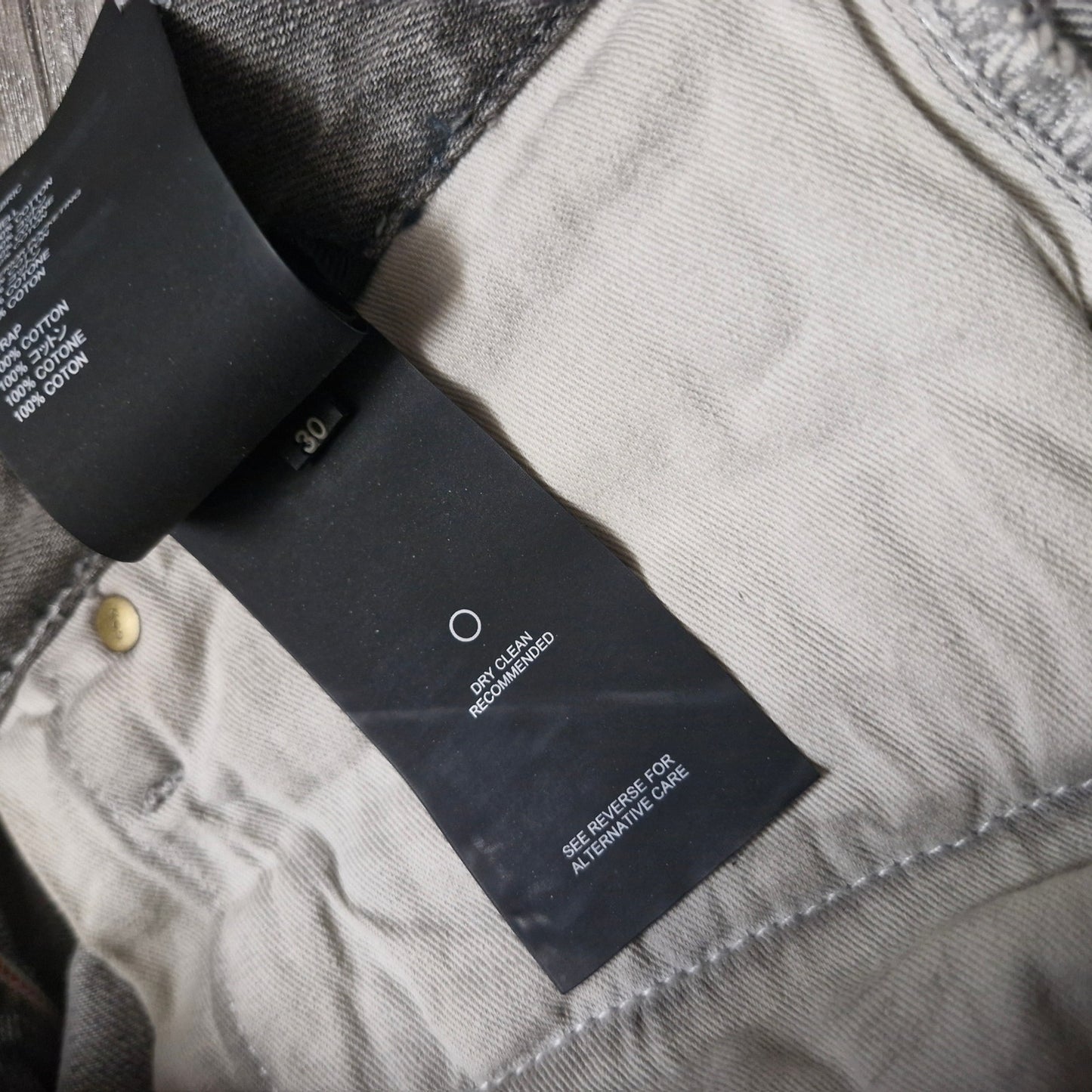 Fear of God Sixth Collection Jeans Men’s Size 30 Distressed Designer Denim