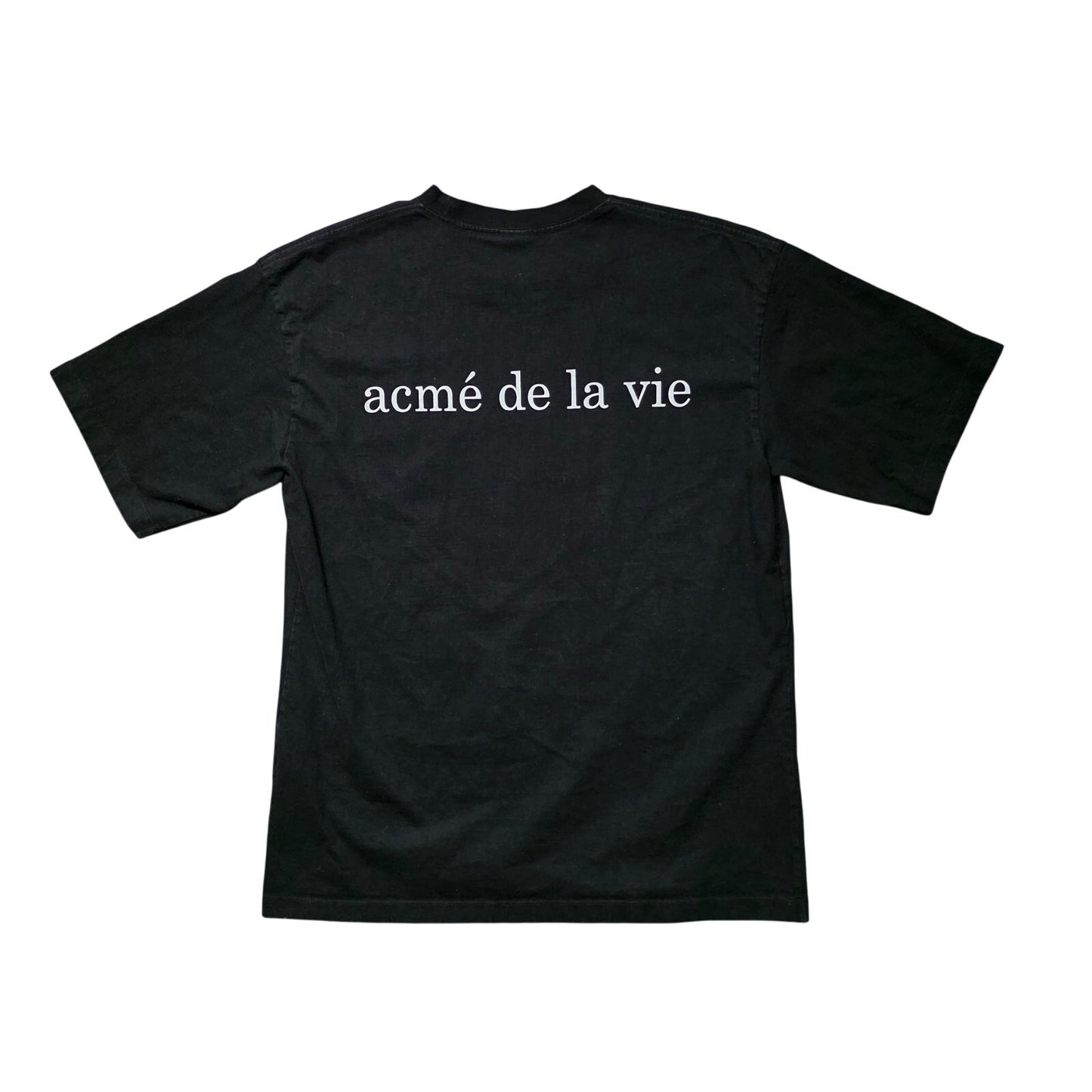 Acme De La Vie ADLV Baby Face Donut Graphic T-Shirt Men’s M Black Oversized Tee