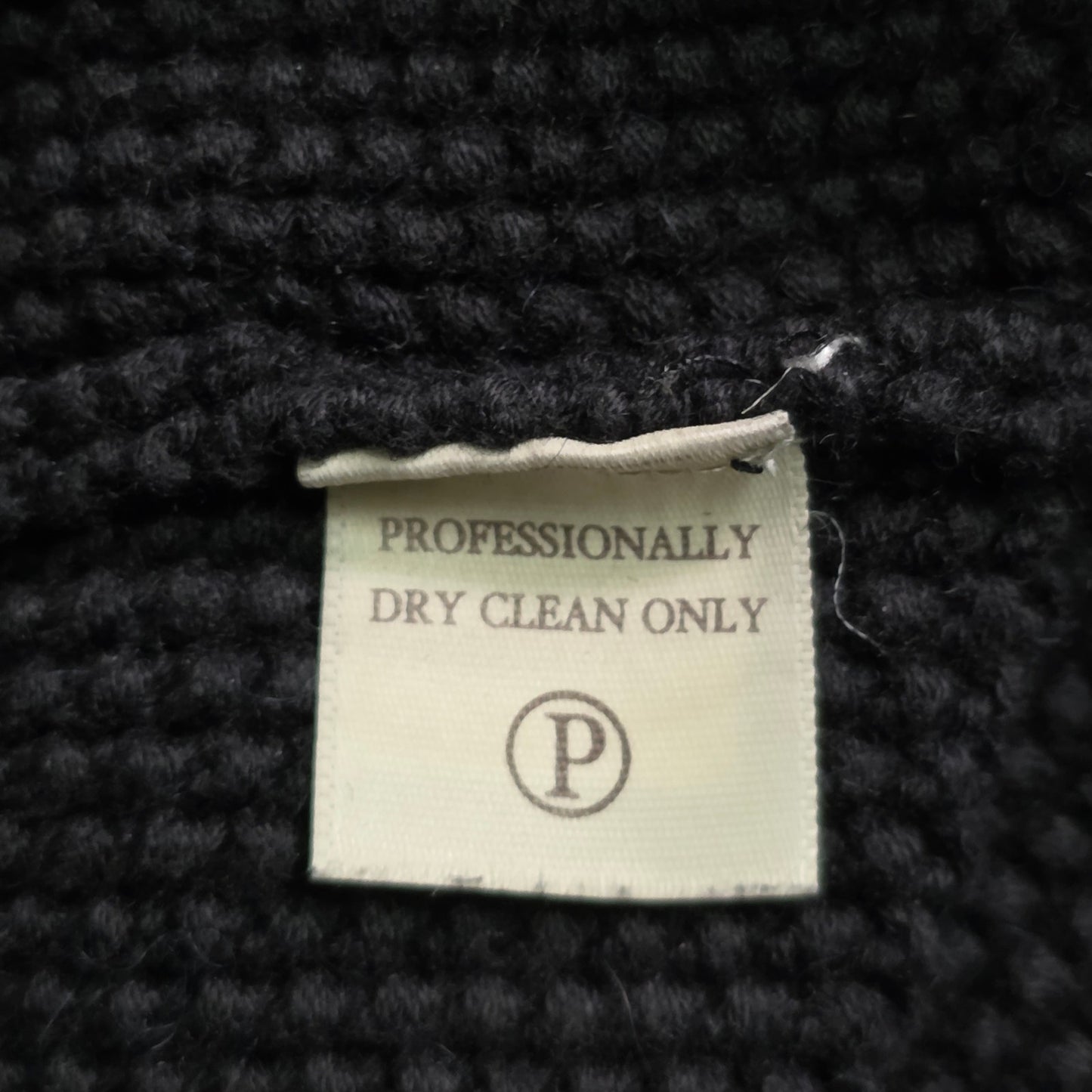Perry Ellis Anniversary Collection Sweater Men’s XXL Black Pullover Knit