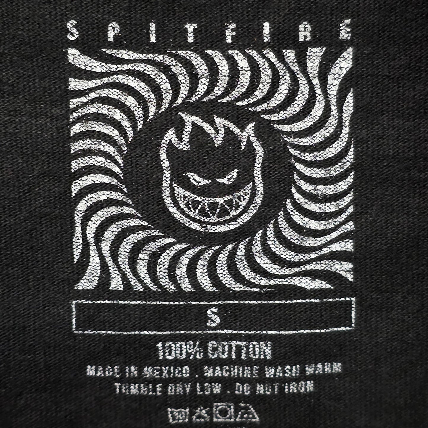 Spitfire Bighead Logo T-Shirt Men’s S Black