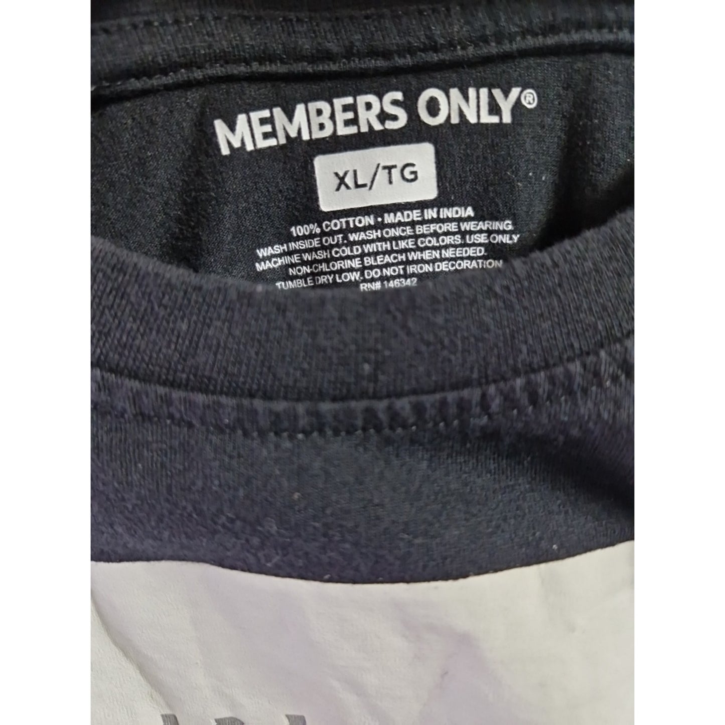 Members Only Graphic Tee Vintage Xl